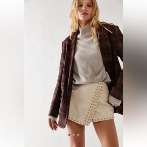 Free People Emmy Mini Studded Skort